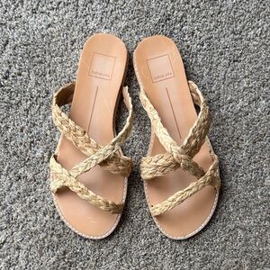 Dolce Vita Tan Braided Women's Sandals 8.5 NWOT